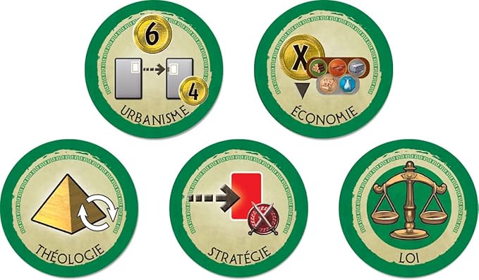 Asmodee 7 Wonders Duel Board Game BASE GAME - Intense Two-Player Battles in the Ancient World, Strategy Game for Kids and Adults, Ages 10+, 2 Players, 30 Minute Playtime