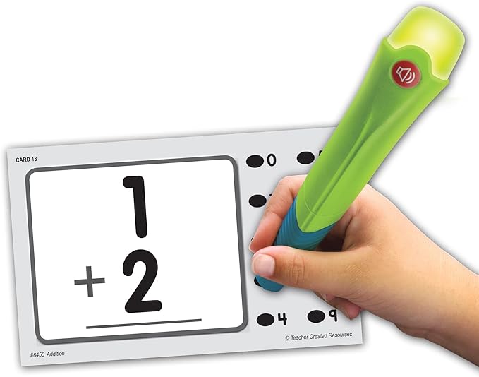 Teacher Created Resources Power Pen Learning Cards: Addition (TCR6456), Medium