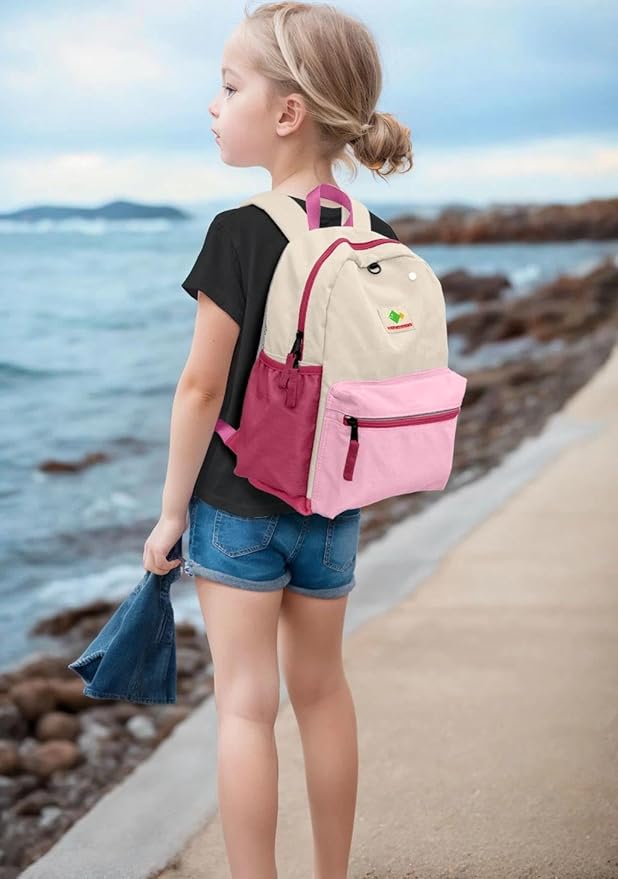 Toddler Backpack for Boys 2-5: Preschool Backpack for Boys Girls - Cute Kids Backpack for Boys 13.5" H Fit Folder