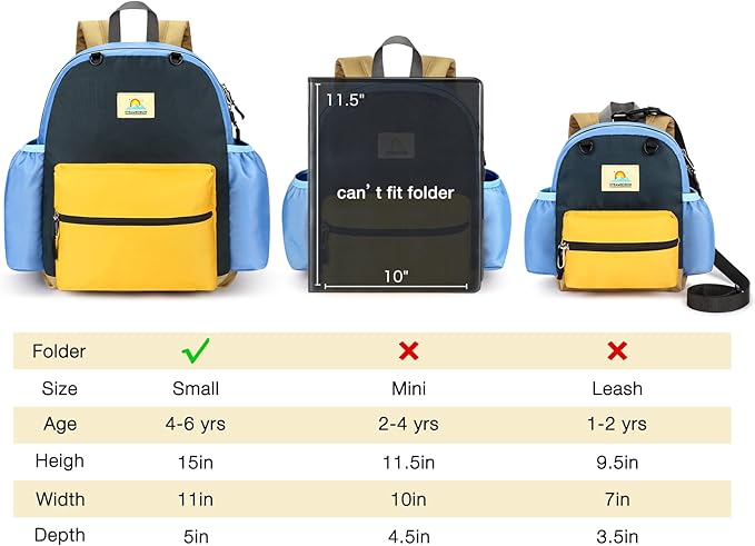 STEAMEDBUN Toddler Backpack for Boys 2-4: Preschool Kindergarten Backpacks - 12 inch Daycare Backpack