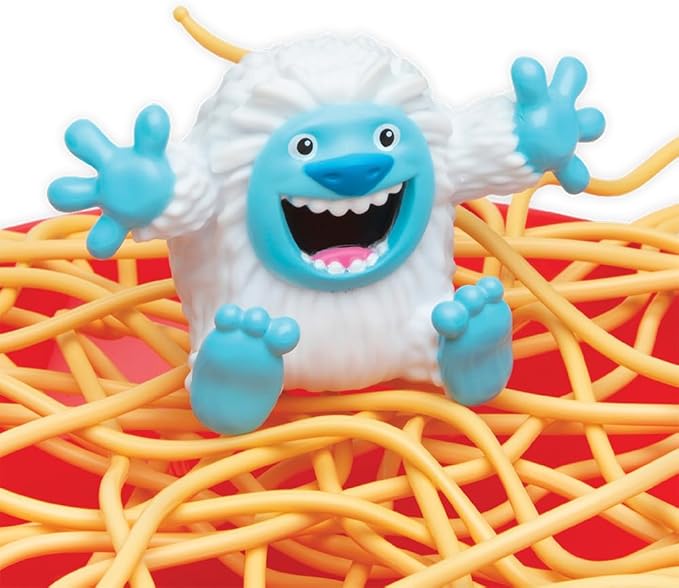 Yeti in My Spaghetti Board Game – Kids Games, Family Game, Multi-Player, Board Games for Family Night, Preschool Toys, Hand-Eye-Coordination Game, Don’t Drop Yeti, Ages 4+