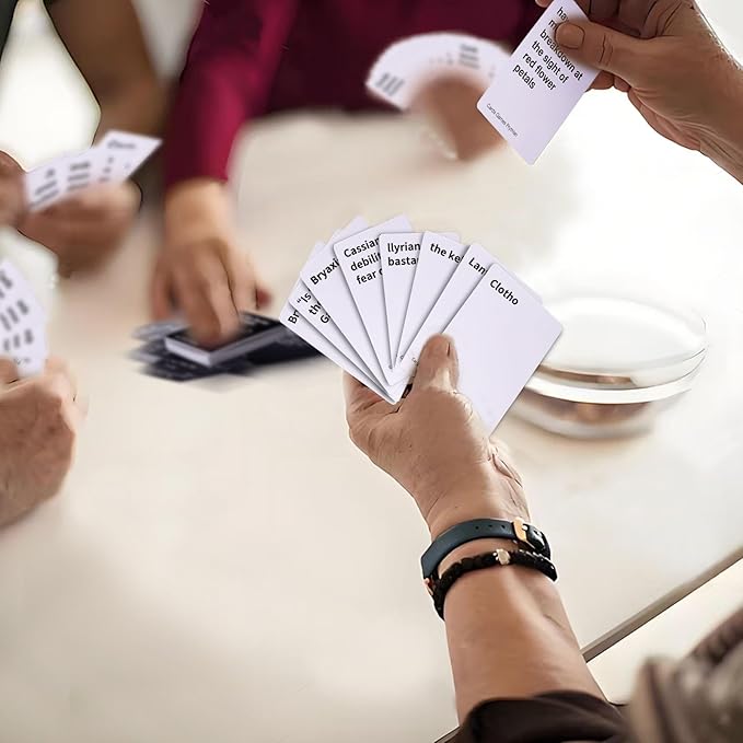 Cards Games Party Game for A Court of Thorns and Roses