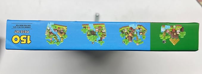 150 Magnetic Blocks – Mine Magnet Game Building Craft, STEM Constructions Toy, Jungle Animals, Sensory Stacking Cubes Kids Toys, Christmas Birthday Gifts for Boys Girls Age 3-5, 5-7, 4-8, 8-12