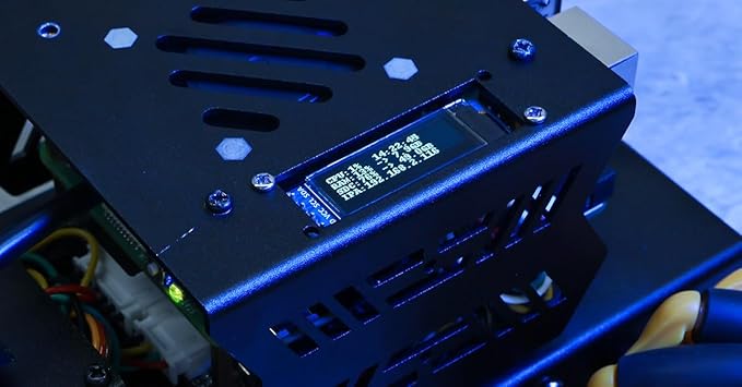 Yahboom Raspberry Pi 5 ROS2 Robot Car 360°Movement, AI Vision & Tracking, Integrated Multimodal Large AI Model OpenRouter, AI Voice Interaction (Superior Without RPi5)