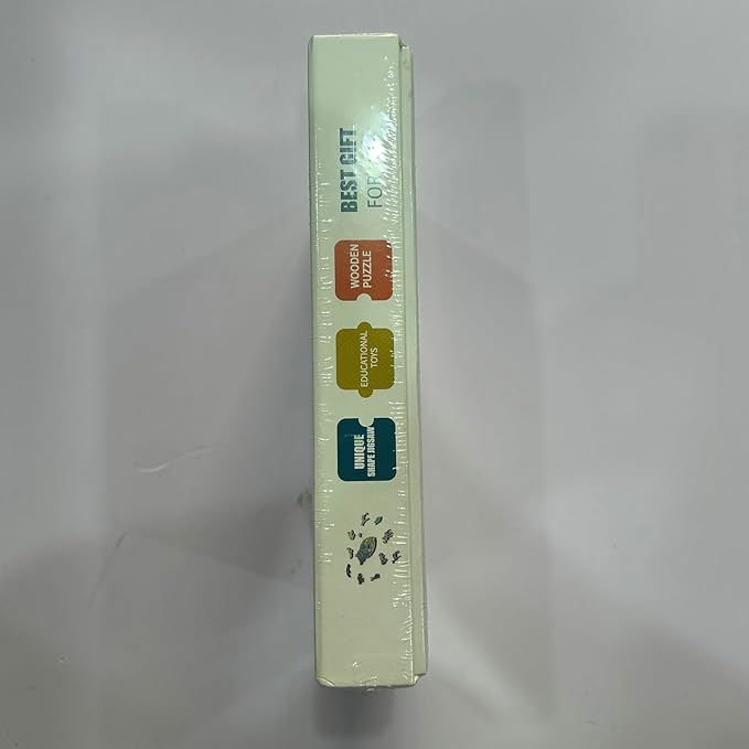 Wooden Puzzles for Adults, Unique Puzzles for Adults, Irregular Animal Shaped Wooden Jigsaw Puzzles, Creative Birthday Gift, 11.8 x 9.1 inch, Rabbit