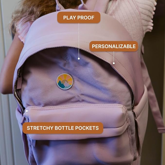 Parker Kids Backpack | Tear-Resistant & Comfortable Backpack for Kids with Patch Customization | Play-Proof Kid School Bag