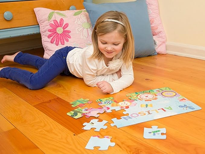Personalized Jigsaw Puzzle for Kids, 24-Piece - I See Me! (Princess)