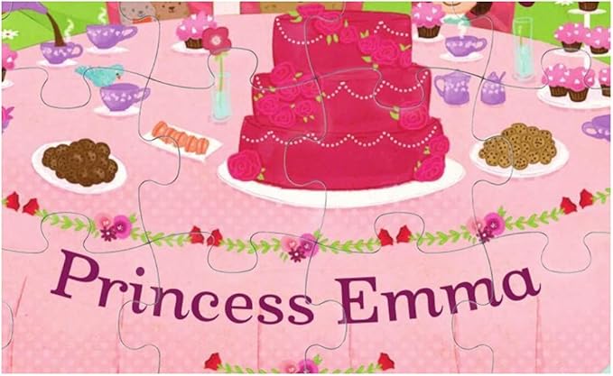 Personalized Jigsaw Puzzle for Kids, 24-Piece - I See Me! (Princess)