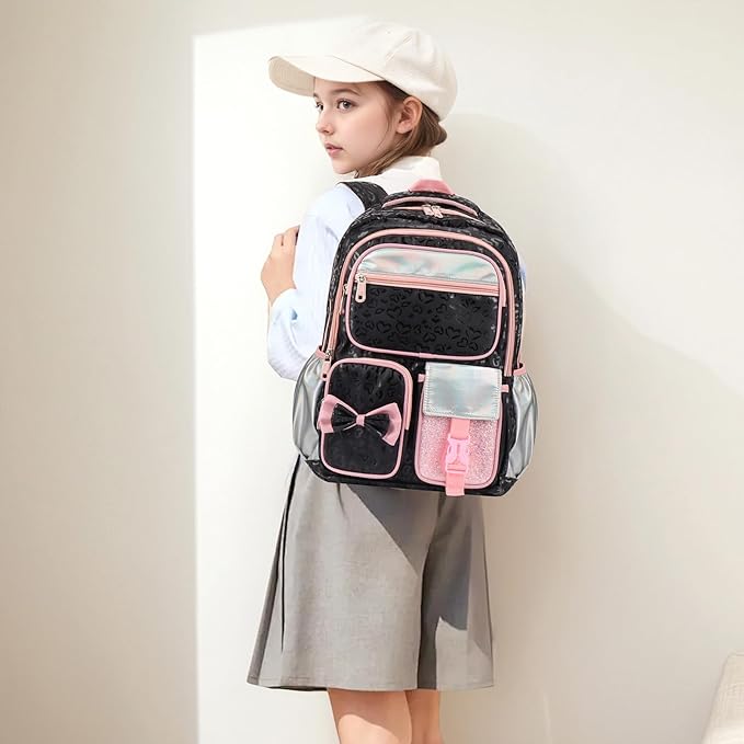 Backpack for Girls Lightweight Kids Backpacks for Middle School Students Book Bag for Elementary Student Teen Girls Toddler Backpack for School