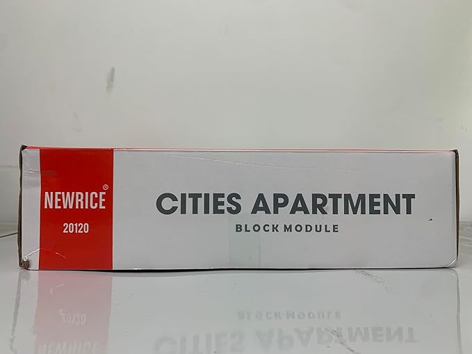 Modern Villas Architecture Building Kit with LED Lights,3 Levels Villas Apartment Building Blocks Toy,for 12+Year Teen,Adul(1399 Pieces)