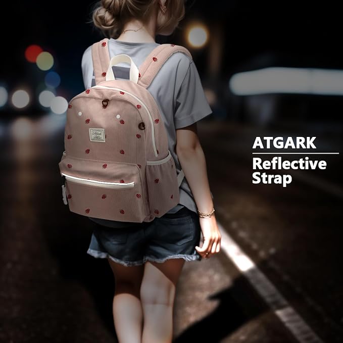 Corduroy Toddler Backpack for Boys 2-5: Preschool Backpack for Boys Girls - Cute Kids Backpack for Boys 13.5" H Fit Folder