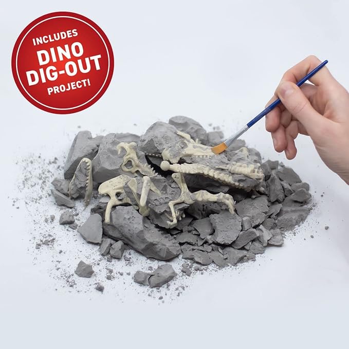 Virtual Reality Dinosaurs Gift Box - Illustrated Interactive VR Book and STEM Learning Activity Set - for Ages 8 and Up