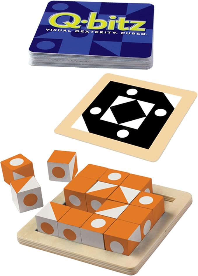 Mindware Q-bitz Solo: Orange Game