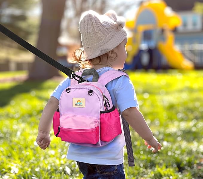 STEAMEDBUN Backpack Leash for Toddlers 1-3: Baby Backpack with Leash for Boys Girls - Anti-Lost Harness for Walking