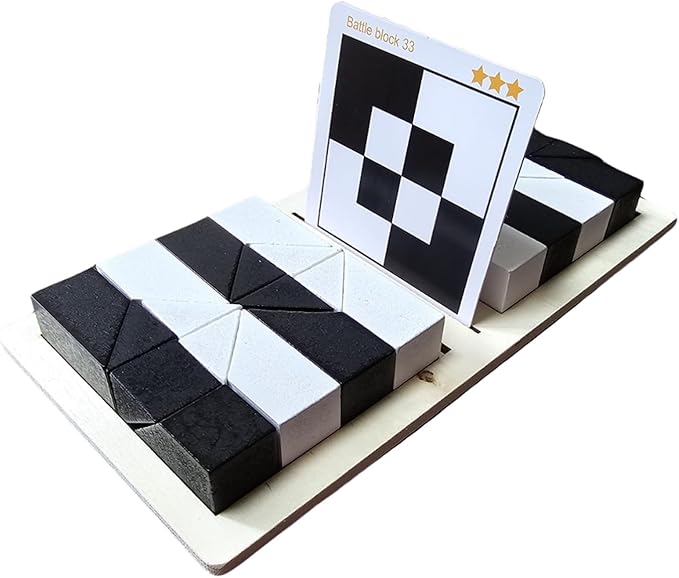 Battle Blocks | STEM Logic & Critical Thinking Board Game for Kids 6-8 8-12 Teens | Educational Family Strategy Challenge | 270 Problem Solving Puzzle Set for The Kids |