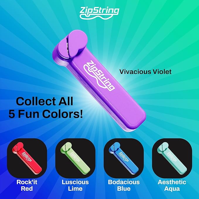 Original - As Seen on Shark Tank - Classic Rope Launcher Toy, Perfect for Kids & Adults - Fly a String Loop in The Air for Endless Tricks & Fun, Wonderment Awaits, Vivacious Violet