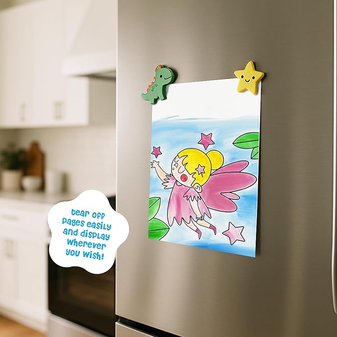 Watercolor Fun Value Pack - 2 Paint with Water Kits for Toddlers - Water Painting for Toddlers - Travel Activities for Kids Ages 4-8 - Screen Free Birthday Gifts (Farm - Fairy Tale)