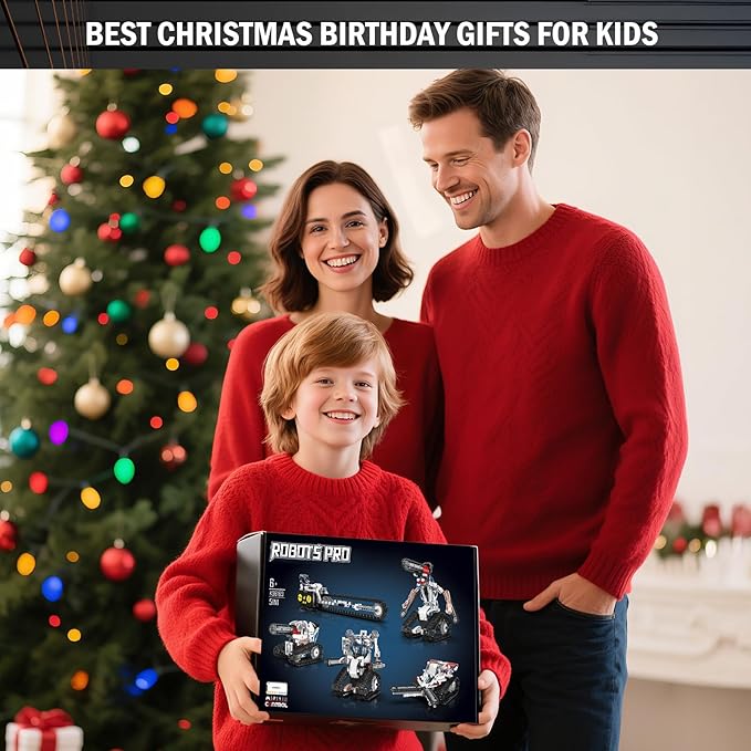 5 in 1 STEM Robot Building Kit, Coding Robotic Technic Toys with APP & Remote Control for Kids Age 8-12, 429 PCS Educational Birthday Gift for 10-16 Year Boys & Girls