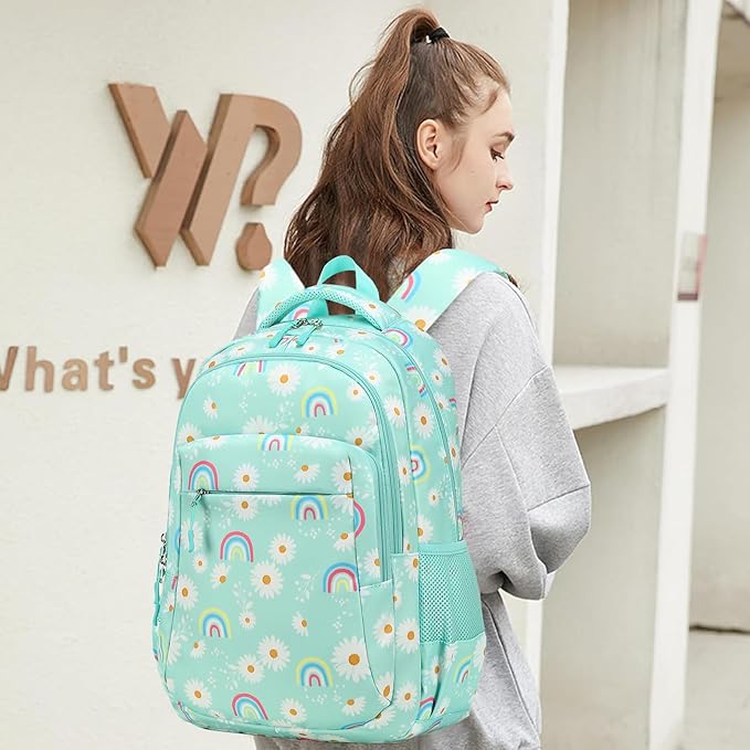 LEDAOU School Backpack Teen Boys Girls Kids Bookbag Daypack School Bag Travel Back Pack Casual