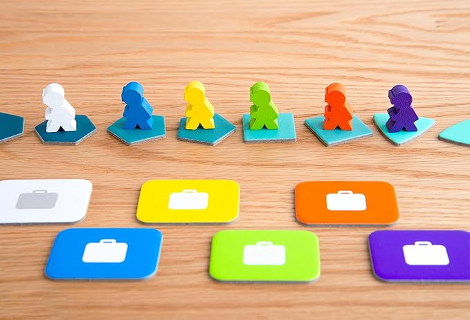 Oink Games Deep Sea Adventure Boost – Push-Your-Luck Family Board Game | 2–6 Players | Ages 8+ | Portable Travel Game