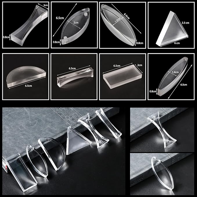 Physics Optics Experiment Set Refraction and Reflection of Light,Convex Lens and Small Hole Imaging Experiment, Three Primary Colors of Light School Optics Learning Educational Science Kits