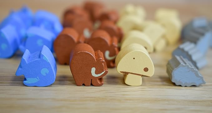 Tabletop Strategy Game, Part of Kingdomino Series, for Kids Teens Adults Family Game Nights, 2 to 4 Players, Ages 8+, Kingdomino Origins by Blue Orange Games