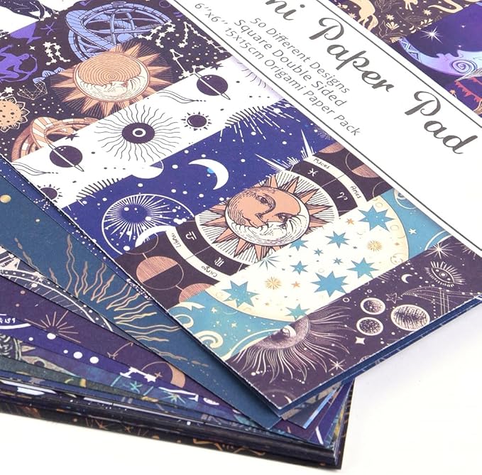Origami 6x6 Paper Kit 150 Sheets 150 Vivid Colors Double Sided Same Printed Traditional Patterns Square for Arts Crafts Projects Japan Traditional Chiyo.Marble