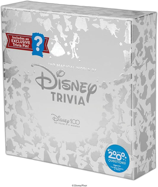 PlayMonster The Magical World of Disney Trivia Games – Board Games for Family Night, Family Games, Multi-Player Board Game, Family Board Game, Travel Games, Disney Game, Ages 6+