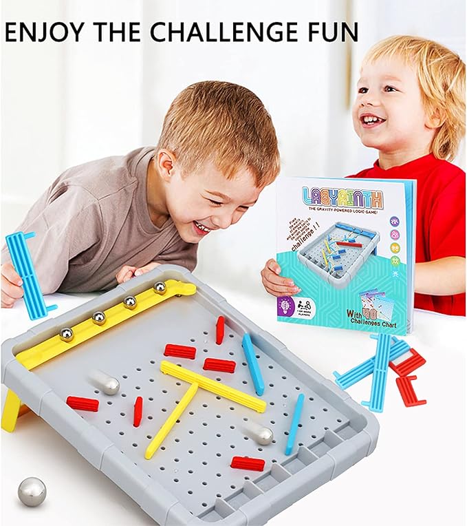 STEM Educational Logic Training Game Desktop Maze Puzzle Toy for Kids Ages 7-12 Toy Present for Boys and Girls