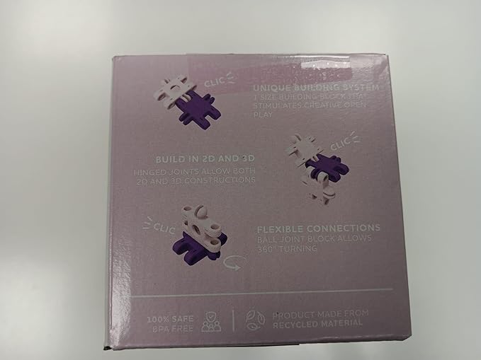 Nano Clics Fantasy Builders 250, Construction Toys for Children Ages 8 and up, Creative Educational Toys in a 250 Piece Set, Building Blocks for Girls and Boys, Durable Toys