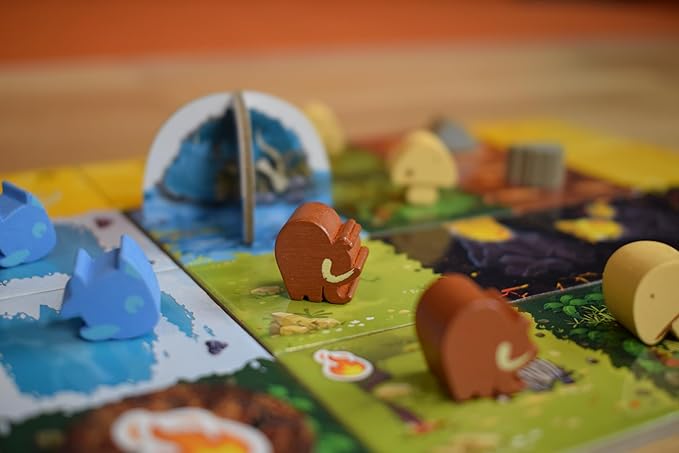 Tabletop Strategy Game, Part of Kingdomino Series, for Kids Teens Adults Family Game Nights, 2 to 4 Players, Ages 8+, Kingdomino Origins by Blue Orange Games