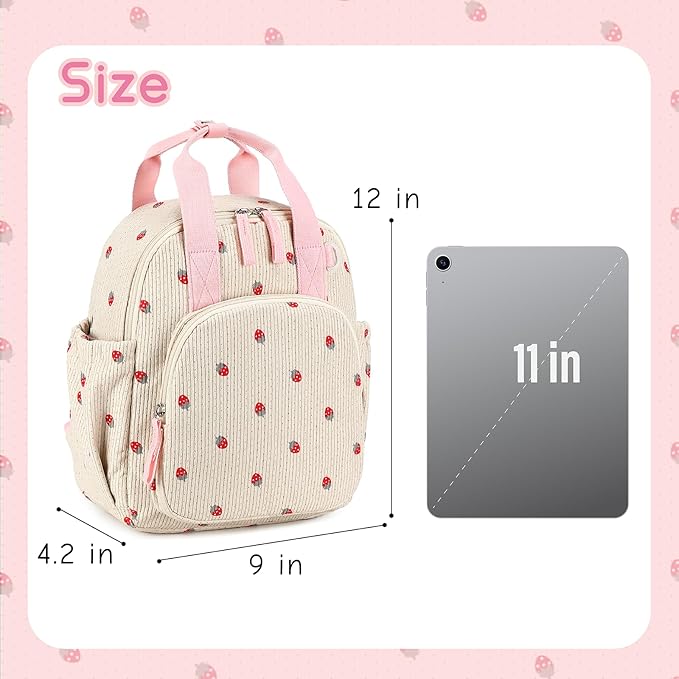 Bluboon Toddler Backpack for Girls Boys 2-4 Cute 12" Preschool Kindergarten Backpacks Kids Daycare Bags School Travel