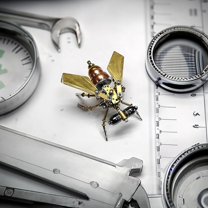 Mechanical Metal DIY 3D Insect Brass Puzzle (Fly)