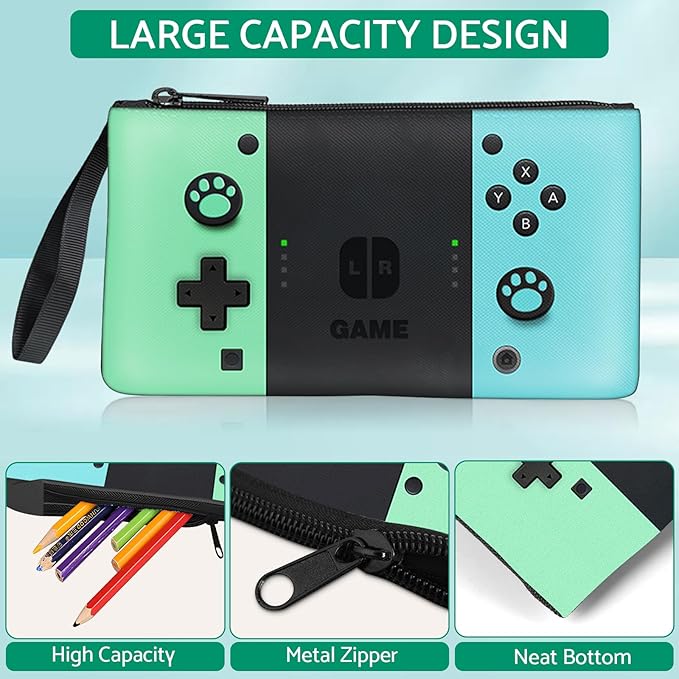 Kids Backpack For Boys,Gamer Boys Backpack For Children Teens Elementary Middle School, 17″ Students Bookbag