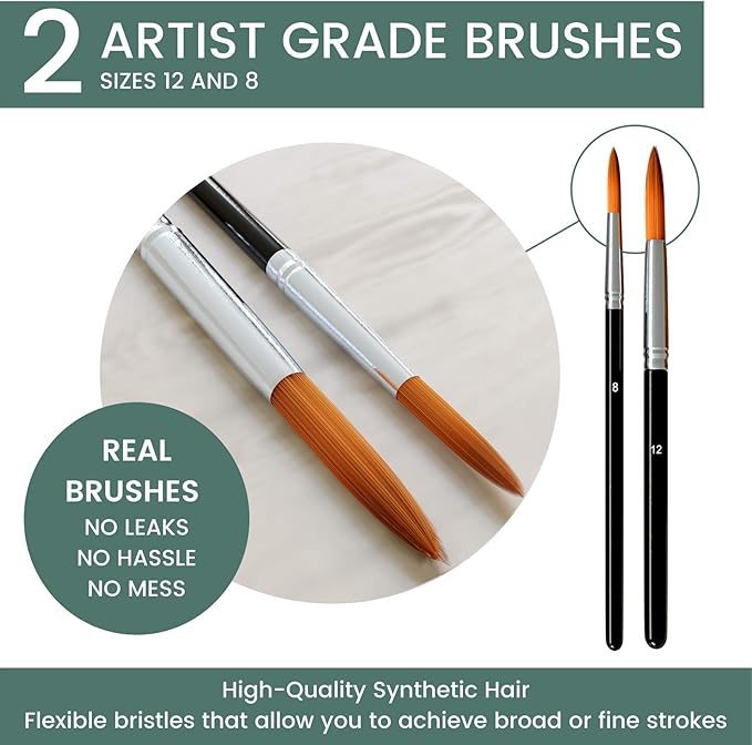 remium 48‑Color Watercolor Set for Adults & Beginners – 48 Vivid Half‑Pans, 2 Artist‑Grade Brushes (Sizes 8 & 12), 20‑Sheet 300 gsm Cold‑Press Paper Pad & Step‑by‑Step e‑Course