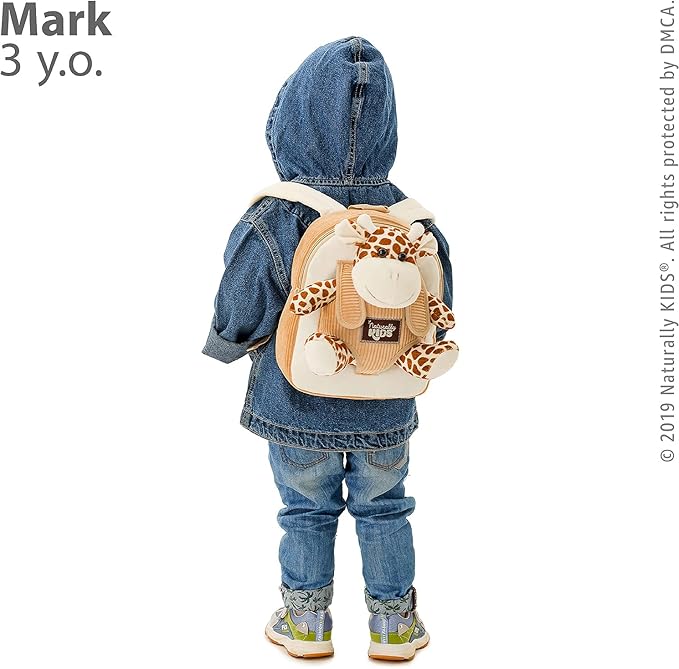 Giraffe Backpack, Giraffe Toys for Kids 3-5, Toddler Stuffed Animal Gifts for 2 3 4 5 Year Old Girl Boy