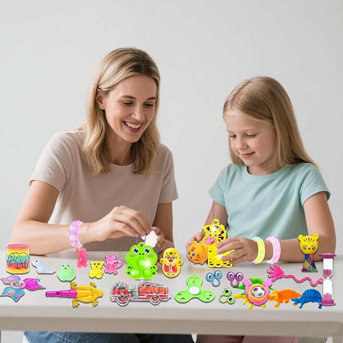 212-Pack Assorted Party Favors Gift Toy Set for Boys Girls, Novelty Items for Events, Prize Drawings, Carnival Favors, Surprise Bag Fillers, Celebration Supplies Class Gift for 3 Years and Above