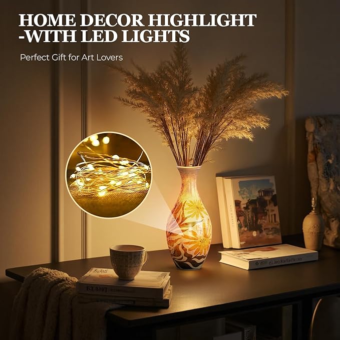 3D Puzzle with Sunflower Design Vase, Unique DIY Decor for Home & Gift