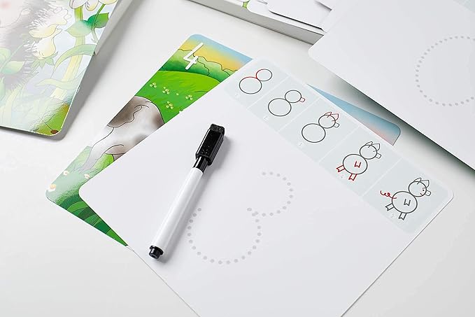 Learning Activity - Drawing with Numbers Educational Game, Perfect for Kids, Preschoolers Who Love Toys, Art and Craft Activities, Gifts for Girls and Boys Ages 3, 4, 5, 6