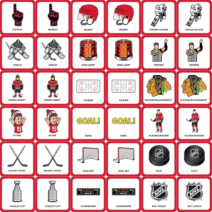Masterpieces NHL unisex Matching Game