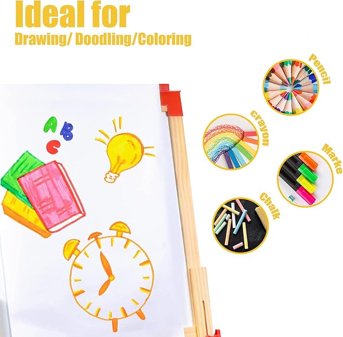 100 Sheets Art Paper for Kids 12" x 17" Craft Drawing Paper for Kids, Doodles and Sketching, Loose Sketch Paper for Drawing