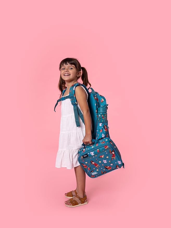Simple Modern Large Disney Kids Backpack for School Girls and Boys | Elementary Backpack for Teen | Fletcher Collection | Kids - 16" tall | Moana Oceana