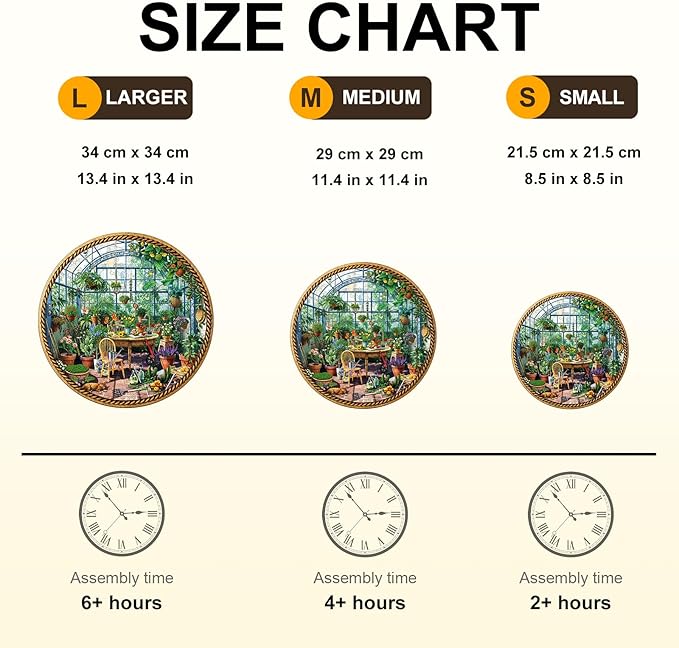 Jigfoxy Wooden Puzzles for Adults, Botanical Garden Wood Puzzles Adult, Unique Animal Shape Wooden Jigsaw Puzzles for Adults, Birthday Gifts for Puzzle Lovers, Family, Friend (M-11.4 * 11.4in-200pcs)