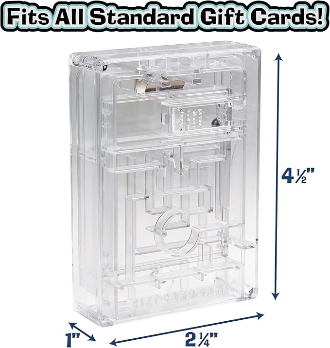 BILZ Money Puzzle - Brain Teasing Maze for Cash or Gift Cards - Fun Way to Give Gifts - Perfect for Easter Baskets and Holiday Presents - Reusable Puzzle for Kids, Adults and All Ages (2 Pack)