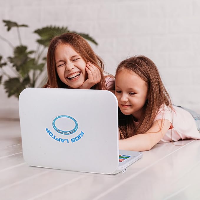 Kids Laptop, 80 Learning Modes to Learn Alphabet, Words, Mathematics, Play Games and Music, Educational Learning Computer for Kids Ages 5+