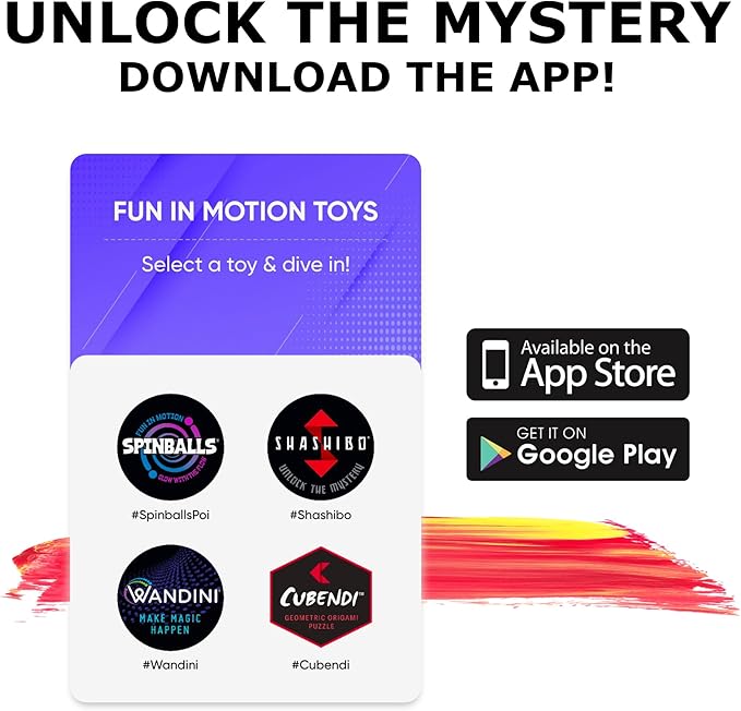 Shashibo Shape Shifting Box - Award-Winning Fidget Toy w/ 36 Rare Earth Magnets - Fidget Cube Transforms Into Over 70 Shapes, Sensory Toy Gift for Kids, Teens, and Adults (Optical Ilusion)