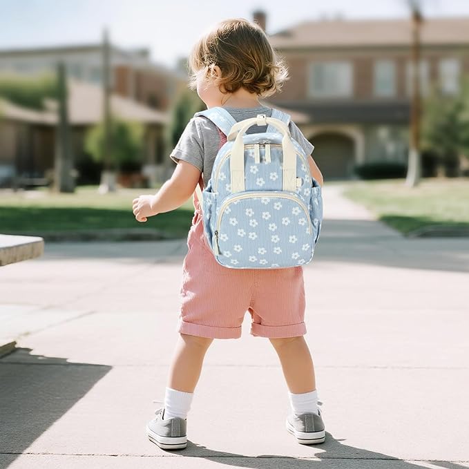 Bluboon Toddler Backpack for Girls Boys 2-4 Cute 12" Preschool Kindergarten Backpacks Kids Daycare Bags School Travel