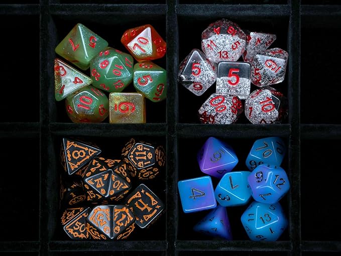 1985 Games Fright Night Dice Bag - Wide Range of Patterns for Gaming, Role Playing, Table Games