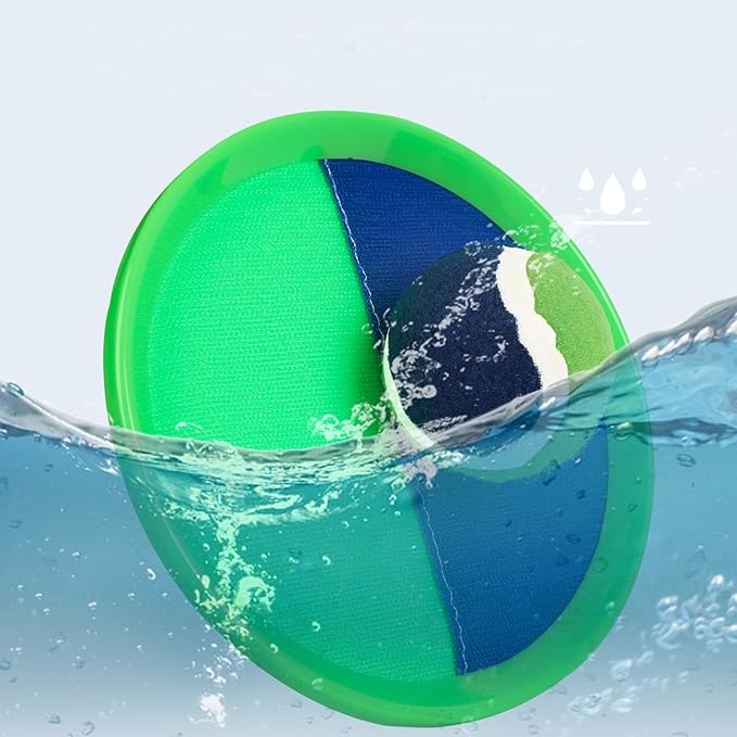 Toss and Catch Ball Set Kids - Lawn Games Beach Games Beach Toys Pool Outdoor for Ages 3 4 5 6 7 8 9 10 Years Old Boy Girl Toys, Playground Sets for Toddlers/Kids/Family