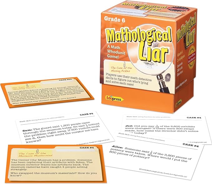 Edupress Mathological Liar, Grade 6